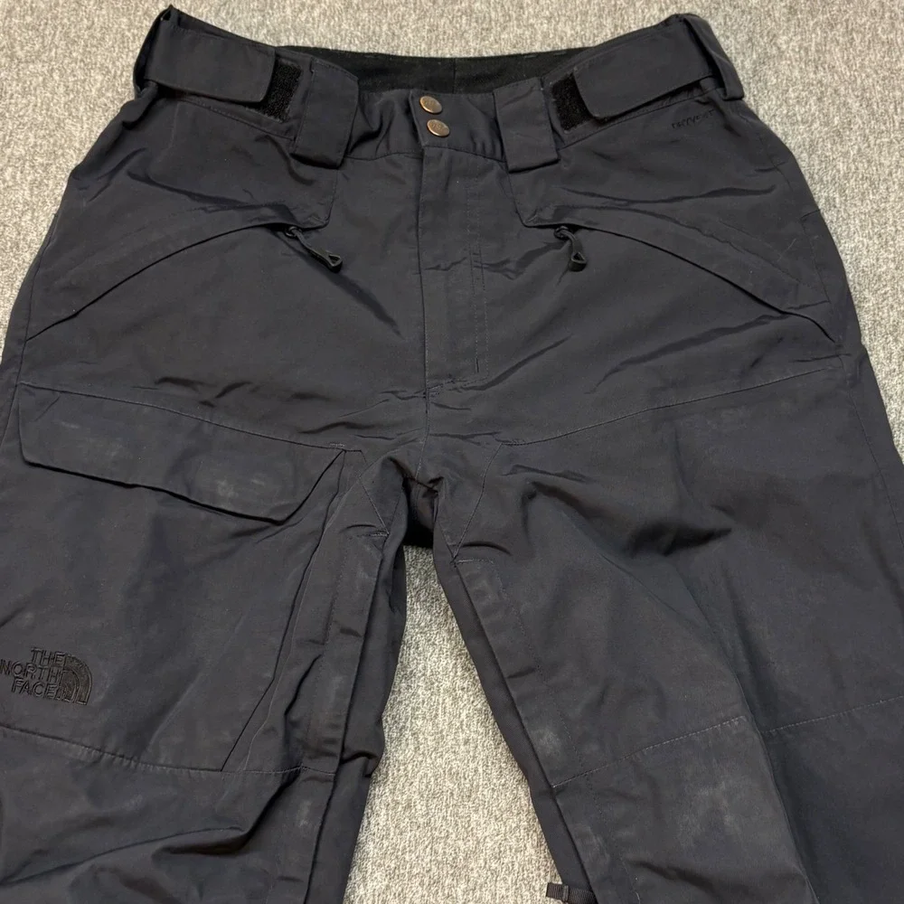 The North Face DryVent Mens Snow Pants Black Ski Snowboard‎ Cargo Size S Regular